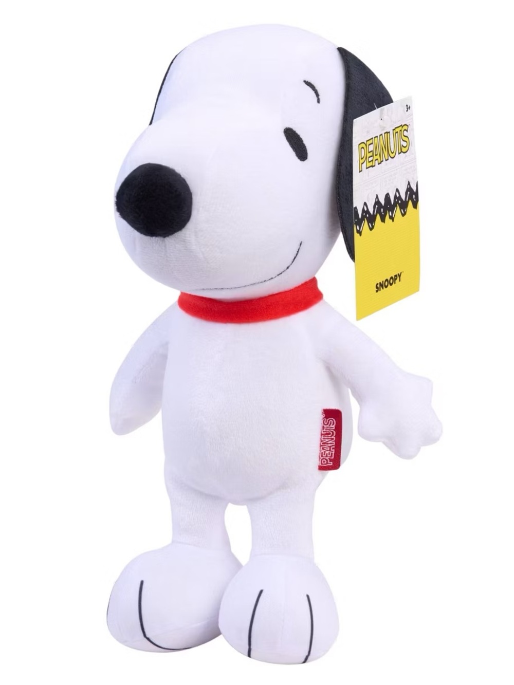 Snoopy nwt Basic Plush Peanuts Plush Toy - White with Black Ears